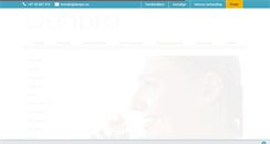 Desktop Screenshot of denpro.no